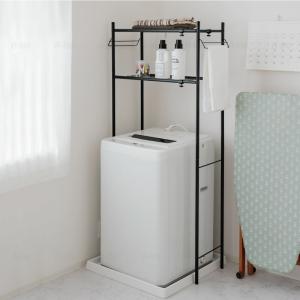 【爆買】ランドリーラック 2段 伸縮タイプ ホ...の詳細画像2