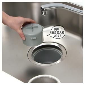 流し用 排水口 防臭ワン 十字型 羽ありタイプ...の詳細画像2
