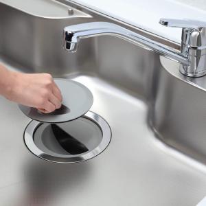 排水口 3点セット キッチン 流し用 止水フタ...の詳細画像2