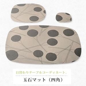シンプルプラススタイル 玉石マット 四角