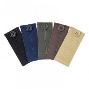 ボタン式ウエストアジャスター 5色組　メール便対応商品