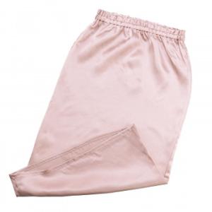 シルクのナイトキャップ　ロング　ピンク　メール便対応商品