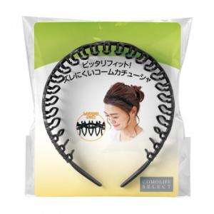 コーム付き カチューシャズレにくいコームカチューシャ　メール便対応商品