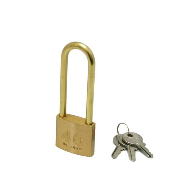 2045D　シリンダーつる長錠40mm　3本キー　17266　メール便対応商品