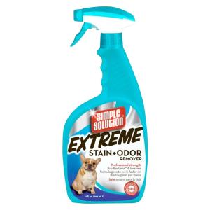945ml 正規輸入品　ブラントン・カンパニー社製 犬専用・強力シミ取り消臭スプレー シンプルソリューションEX 10137