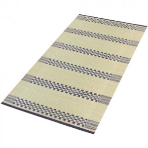 大島屋 リラクゼーションシリーズ い草シーツ 東雲 (しののめ) リバーシブル BL(ブルー) 約8...