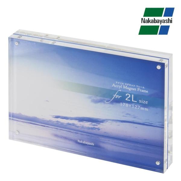 ナカバヤシ アクリルマグネットフレーム 2L判 フ-ACM-2L