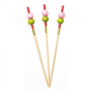 萬洋 2色だんご串 7.5cm50本入 18-364B