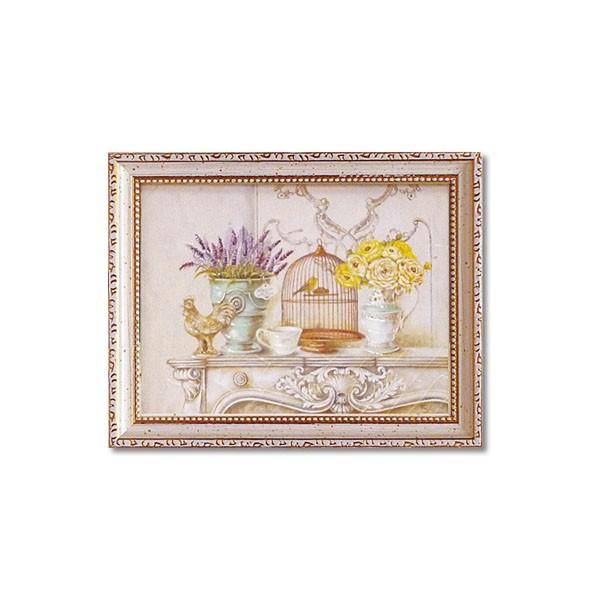 ユーパワー ミニゲル アートフレーム フェリー ステファニア 「フレンチ カントリー」 FS-025...