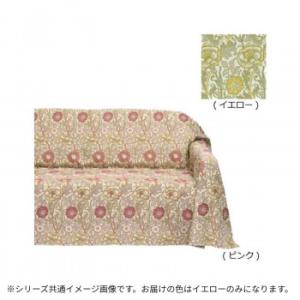 爆買 川島織物セルコン・Morris・Design・Studio・ピンクアンドローズ・マルチカバー・200×270cm・HV1718・Y・イエロー