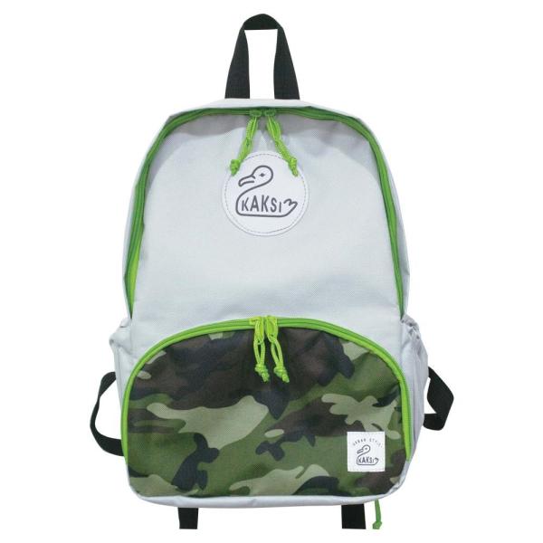 KAKSI(カクシ) キッズリールリュック グレー×カモフラージュ SN00013