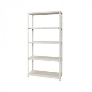 スチールラック NC1200-24-5段 間口1200×奥行450×高さ2400mm ホワイトの商品画像