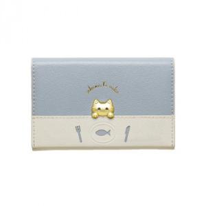 sakana to neko 名刺入れ ブルー MES-DISH01の商品画像