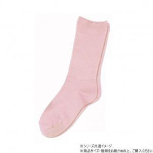 神戸生絲 コベス 婦人ふくらはぎ楽らくソックス (綿混) 22-25cm 3950 ピンクの商品画像