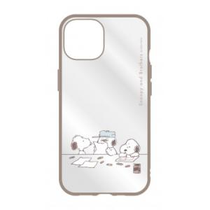 ピーナッツ IIIIfit Clear iPhone15/14/13対応ケース きょうだい SNGG-07C　メール便対応商品