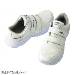 爆買 アイトス 51651 セーフティシューズ (面ファスナー) (男女兼用) ホワイト 26.0cmの商品画像