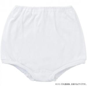 ケアファッション カットズロース(2枚組)(婦人) ホワイト L 80021212