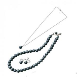 ユキコハナイ パール3点セット A-YH150BK 5471-153