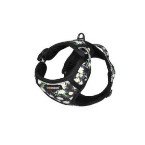 ルークラン ドッグネス ハーネス エレガント XS/S デイジーブラック ペット用品　メール便対応商...