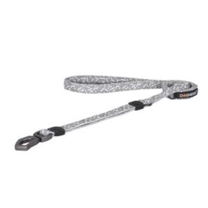 ルークラン ドッグネス リード エレガント M/L ライトグレー ペット用品