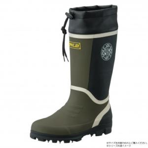 福山ゴム工業　長靴　スパイクジョイ 6　カーキ　M　AA89300
