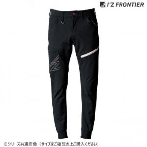 爆買 アイズフロンティア P.A.ストレッチジョガーパンツ 05 ブラック L 5333