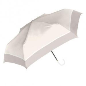 中谷 傘 UVペールトライカラー折 サンドベージュ Parasol 折傘 925-058