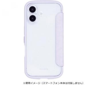 Chrome-NATURAL iPhone17専用背面手帳型ケース Lavender/ラベンダー i...