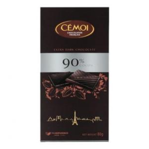 セモア 90％ダークチョコ 80g 17個セット 001005 代引き不可
