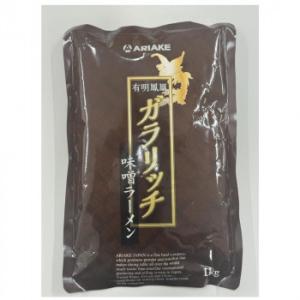 アリアケジャパン 172360 有明鳳凰 ガラリッチ味噌ラーメン スープ 1kg×10