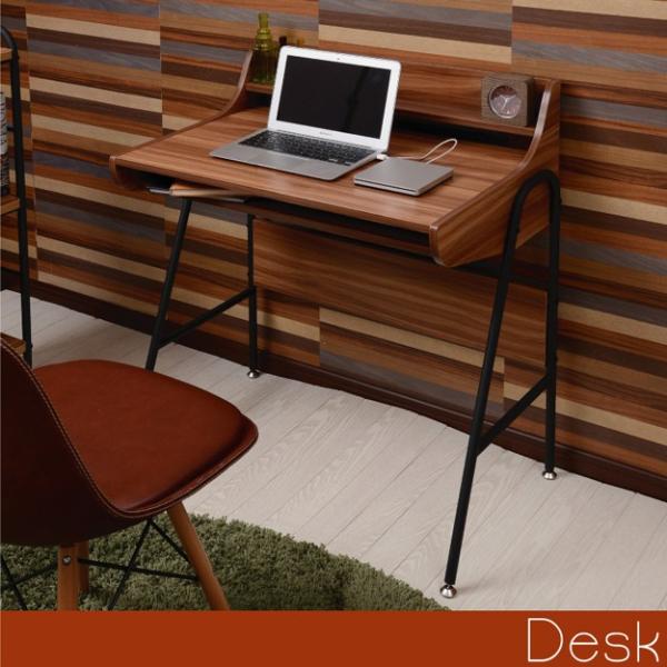 木製 デスク アイアン パイプ 収納 北欧 机 パソコン ライティング メラミン 書斎 ユニット