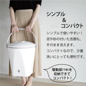 ミニ バケツウォッシャー 別洗い ペット ランドリー 小型 ペット 作業着 赤ちゃん 洗濯 洗濯機 芋 一人暮らし 赤ちゃん 介護 家庭菜園 農作物 家電 新生活