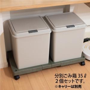 ゴミ箱 35L 2個 日本製 JAPAN フタ...の詳細画像1