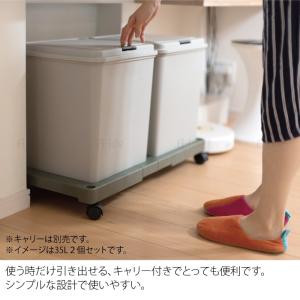 ゴミ箱 35L 2個 日本製 JAPAN フタ...の詳細画像2