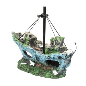 アクアリウム オーナメント オブジェ 船 沈没船 隠れ家