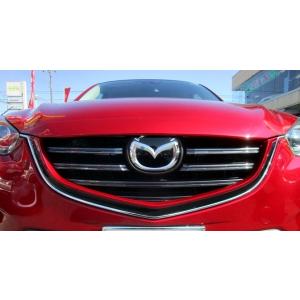 送料無料】 CX-5 前期 KE系 フロントグリル [クロームメッキ] H-STYLE