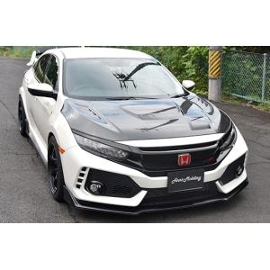 「ファーストモールディング」シビック（FK8）用スーパーボンネット(カーボンFRP)