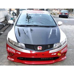 納期6ヵ月以上】シビックタイプR ユーロ FN2 スーパーボンネット FRP
