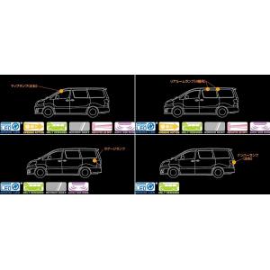 「ギャラクス GARAX」10系アルファード ハイブリッド（ATH10W）用HYBRID-LEDランプ４点セット｜a-line-japan