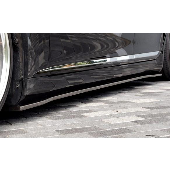 「バタフライシステム GLANZ」レクサス LS460（USF40）前期用サイドフラップｘ左右（塗装...