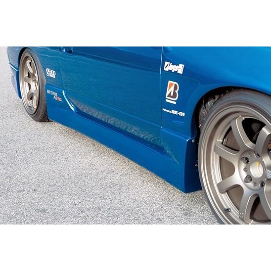 「イングス N-SPEC」180SX（R[P]S13）用サイドステップｘ左右（塗装可）
