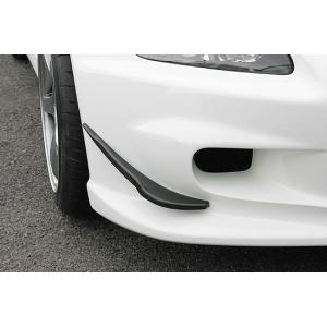「イングス N-SPEC」S2000（AP1/AP2）用バンパー専用フロントカナード（カーボン）