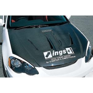 DC5 ボンネット ボンピン付 ホンダ インテグラ FRP イングス風 ブラック DC5 ボンネット ボンピン付 ホンダ インテグラ FRP イングス風