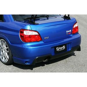 「イングス N-SPEC」インプレッサ WRX STi（GDB-C〜E）用リアバンパー（FRP）（塗装可）｜a-line-japan