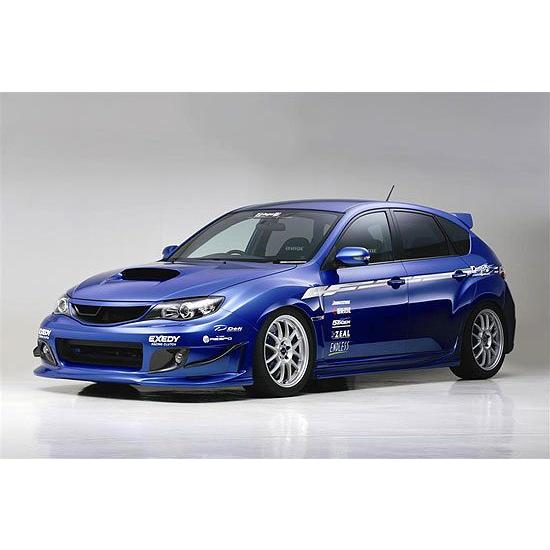 「イングス N-SPEC」インプレッサ WRX STi（GRB-A/B）用エアロ３点セット（FRP）...