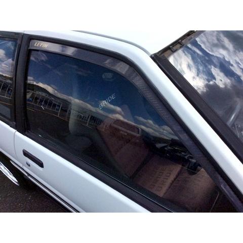 「ジェイブラッド j-blood」レビン/トレノ（AE86）用サイドバイザー（綾織りカーボン）