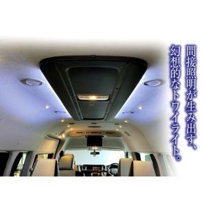 「J-CLUB レガンス」200系ハイエース（TRH/KDH200系）用インディレクト ライティングパネル