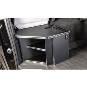 「J-CLUB レガンス」200系ハイエース（KDH200/TRH200系）ワゴンGL/グランドキャビン用インテリア セカンドボックス（６色選択）