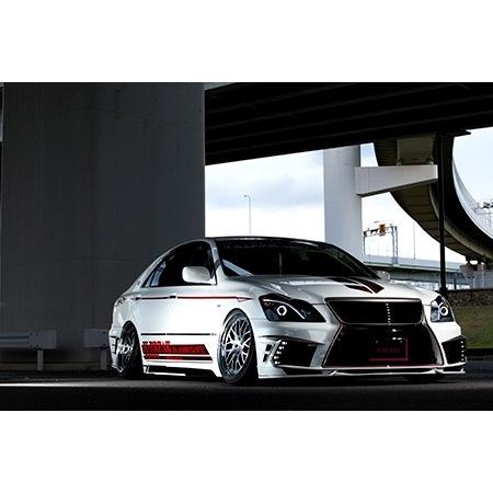 「ケイブレイク H-ZERO」18系クラウン（GRS18#）用エアロ３点セット（塗装可）