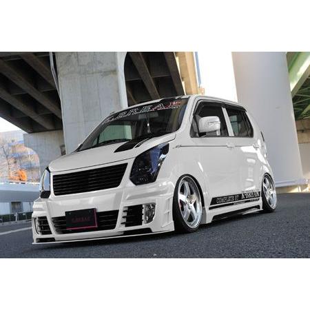 「ケイブレイク ZERO」ワゴンR 標準車（MH34S）前期用エアロ３点セット（フロントグリル付き）...
